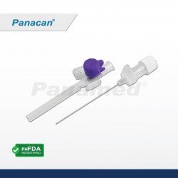 Panacan IV Cannula with Wing and Port